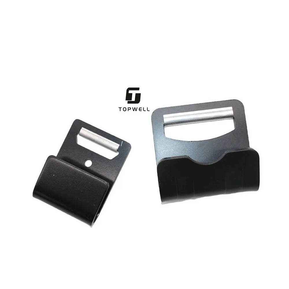 3 Inch Metal J Winch Strap Hook Webbing Tie down Hook Hardware Flat Hook for Cargo Control