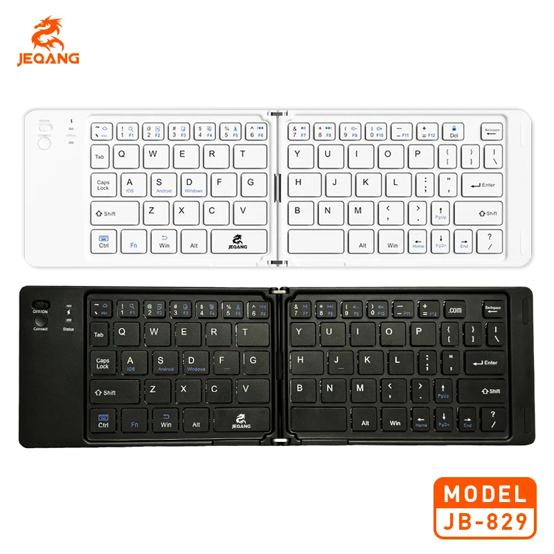 New foldable Bluetooth keyboard portable mini mobile phone tablet computer Business office wireless keyboard system universal