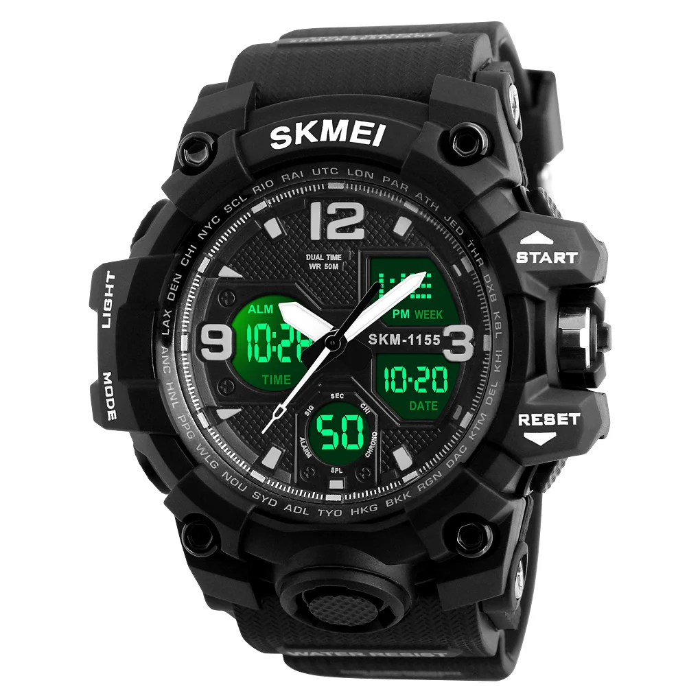  Цифровые спортивные часы Skmei 1155B