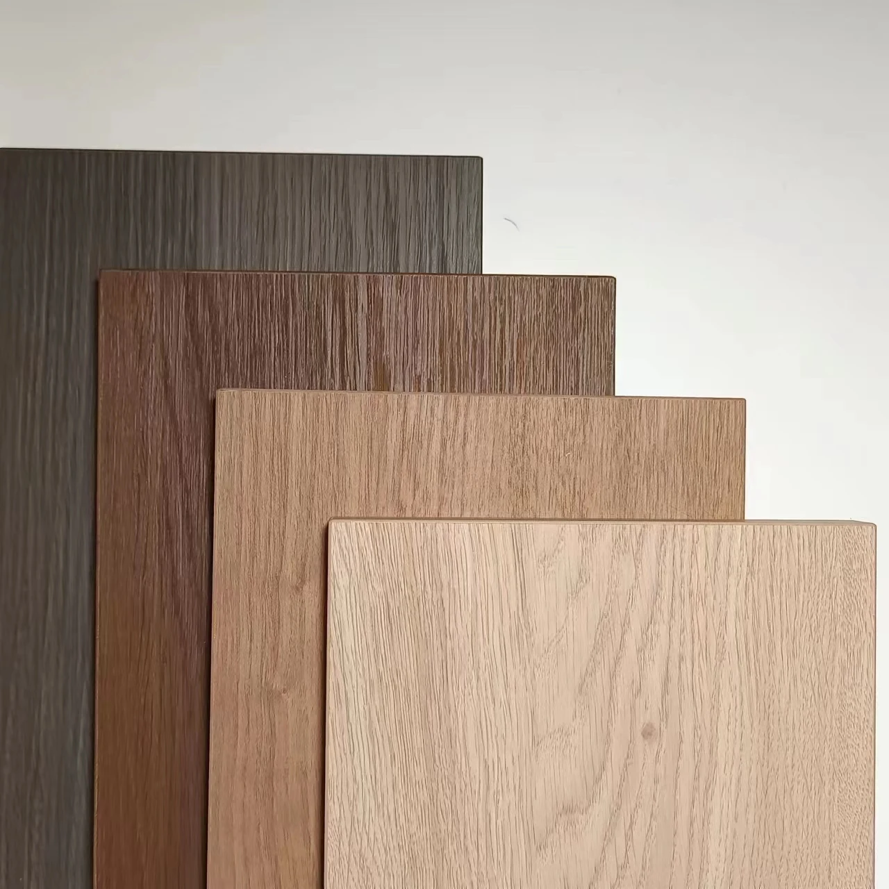 LAMITEX Plant Grain Decorative Panels Wood Style Film Veneer Board Indodor Furniture Medium Density Fiberboard