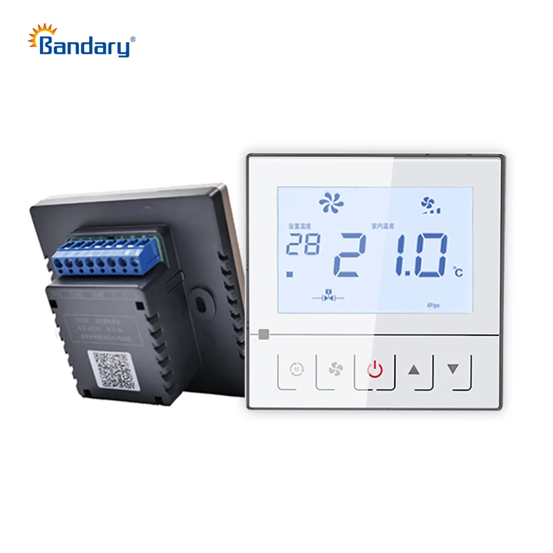 Smart Home Temperature Control LCD Touch Screen HVAC Thermostat with Modbus