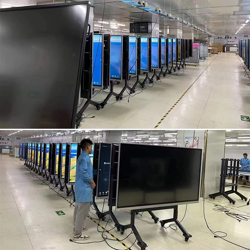 55/65/75/86/100 Inch Smart Board Touch Screen Interactivefinger Multi 20 Points Interactive White Board Interactive Boards