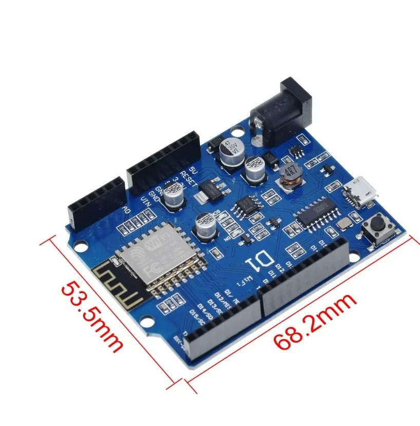 WiFi Development Board Based ESP8266 Shield Smart  WeMos D1 UNO R3 CH340 CH340G ESP-12E