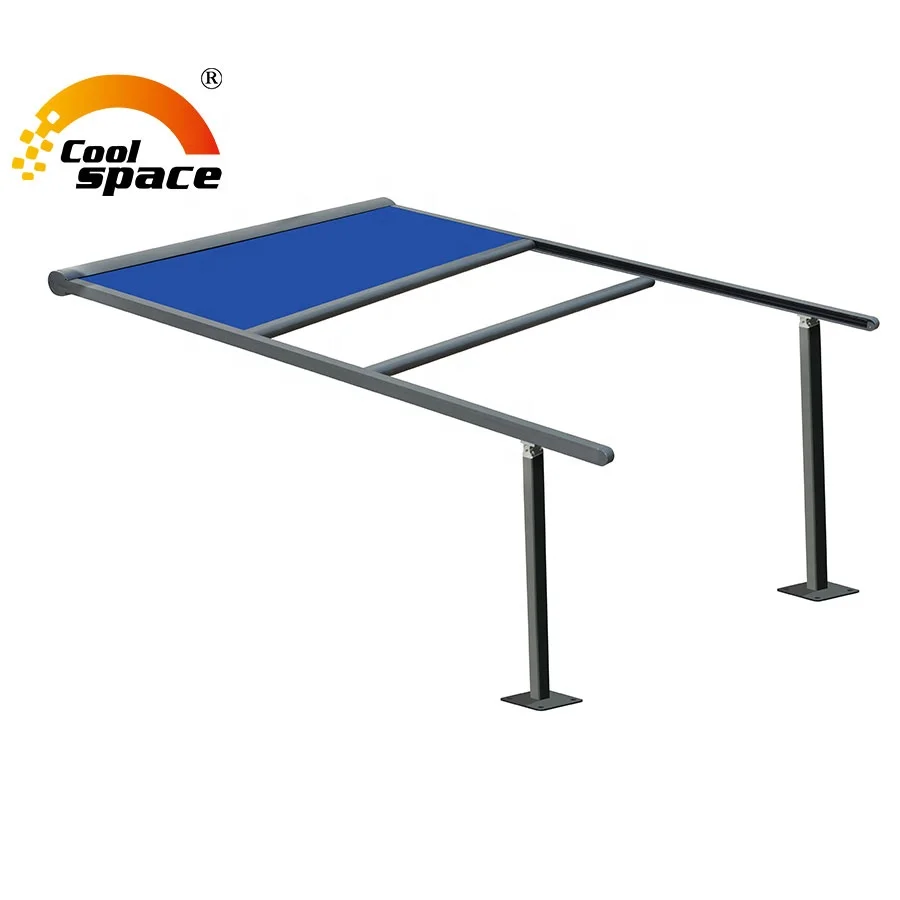 Outdoor roof awning retractable awning pergola aluminum 3x3m 4x4m 5x3m 5x5m