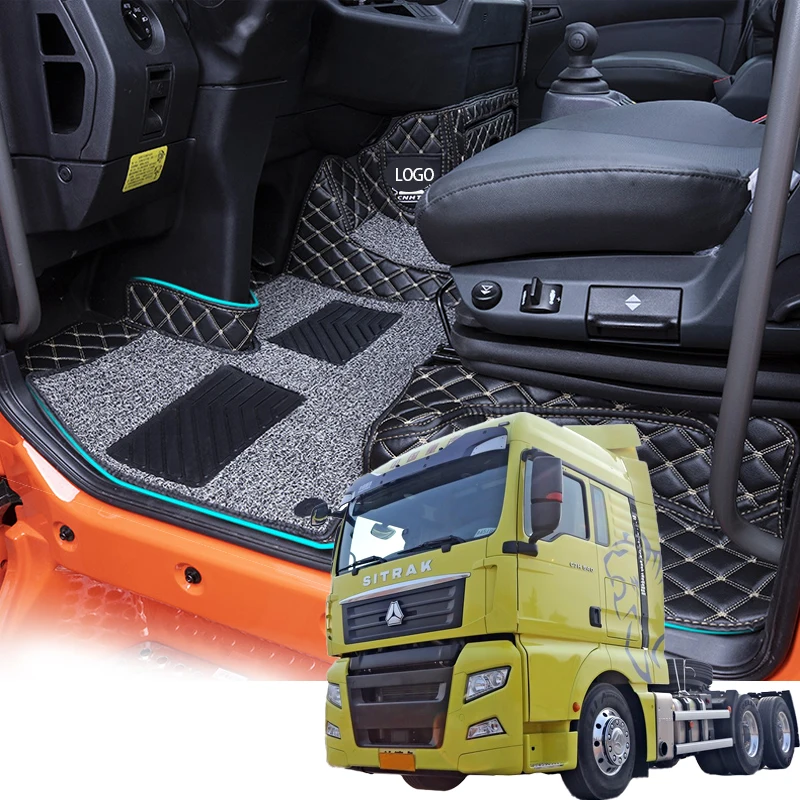 KOPHA-MEX 5D Custom Heavy Duty Mats for Volvo FH 12/DAF/FORD/MERS/SCANIA/Man Tga Trucks double layer
