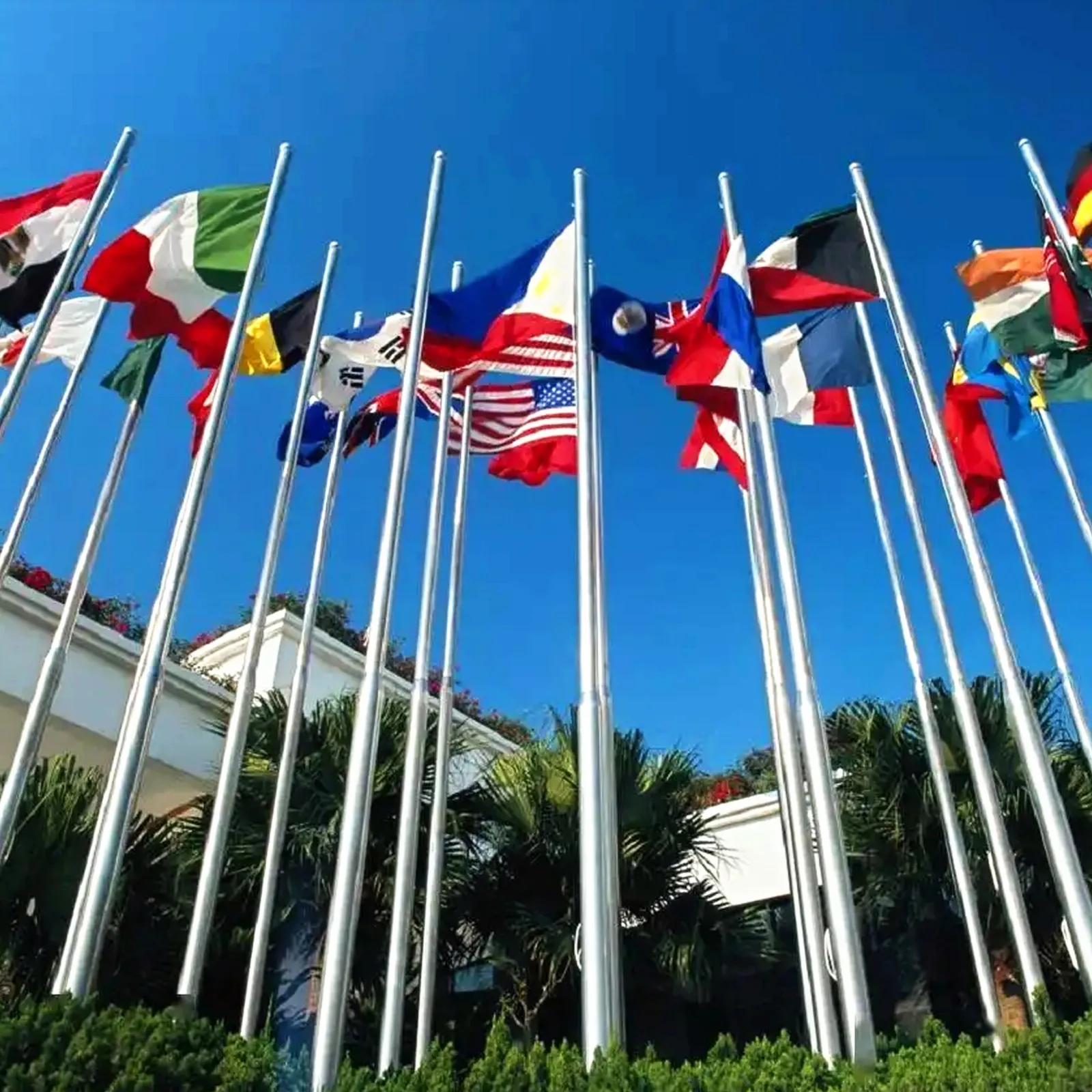China Factory Hot Sale Cheap Price American Style Outdoor Polyester National Flag