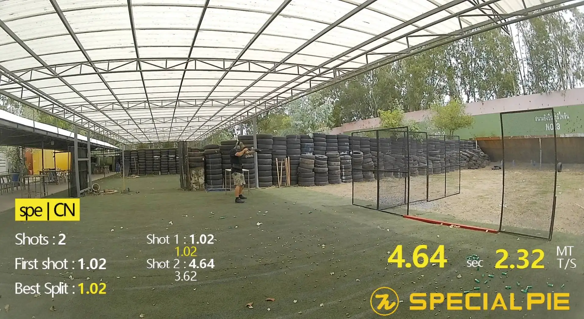 Argus Camera 4K resolution for competitive shooters. Hands-free recording. Bluetooth connect with M1A2+ timer to transfer data.