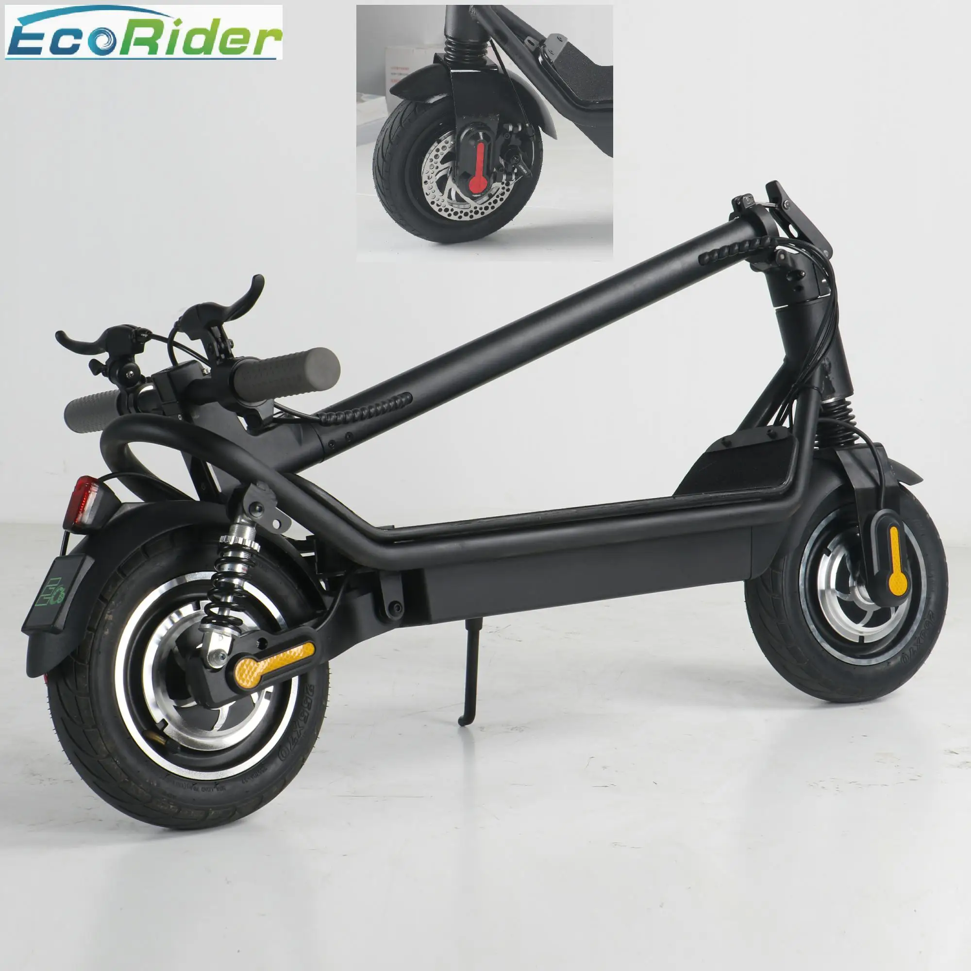 
EcoRider E4-7 Portable 1000 Watt Dual Motor Kick Scooters Powerful Electric Scooters For Adults 