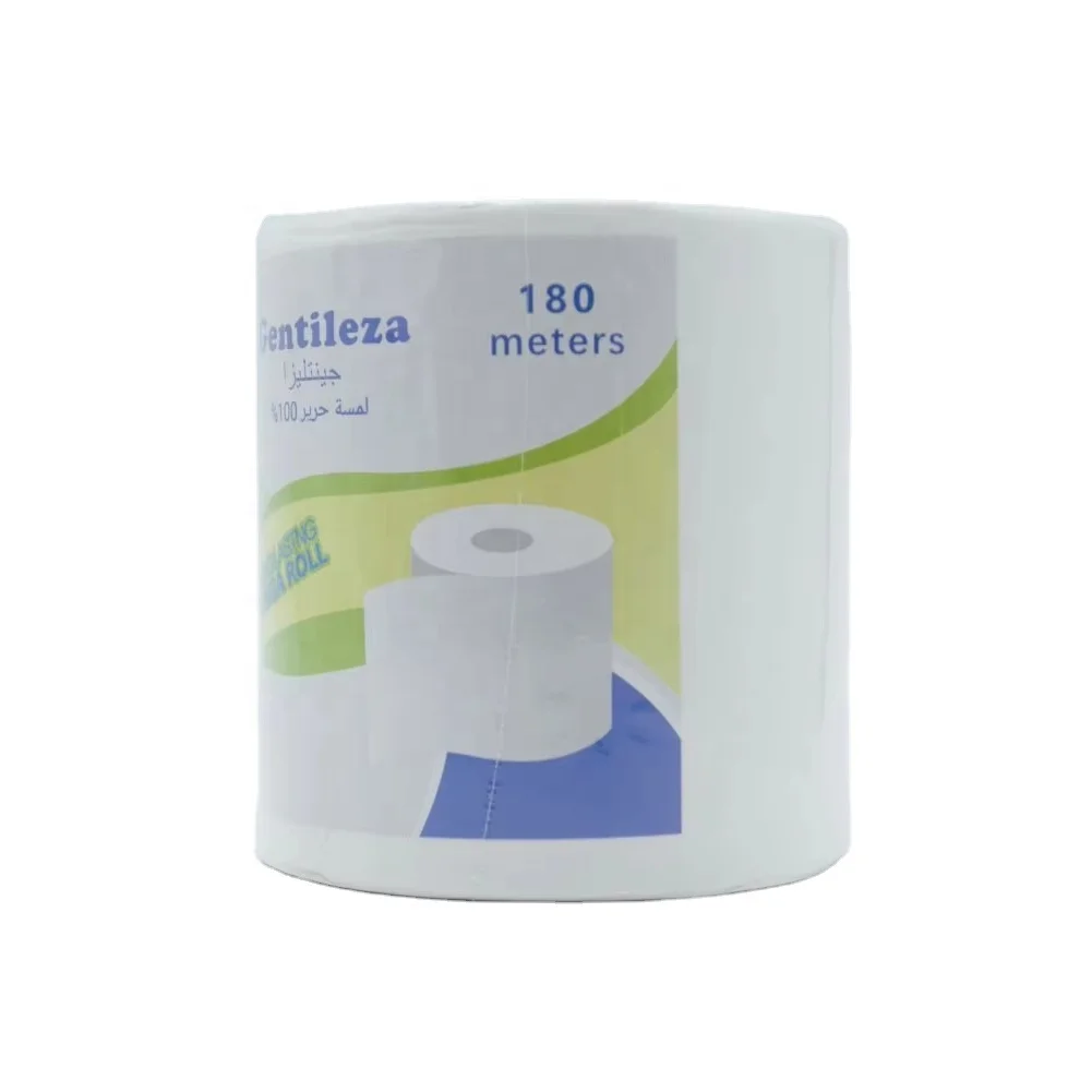 Wholesale Jumbo Roll Individual Package 620g Custom Paper Hotel Toilet Paper Strong Absorbent Hand Wipes