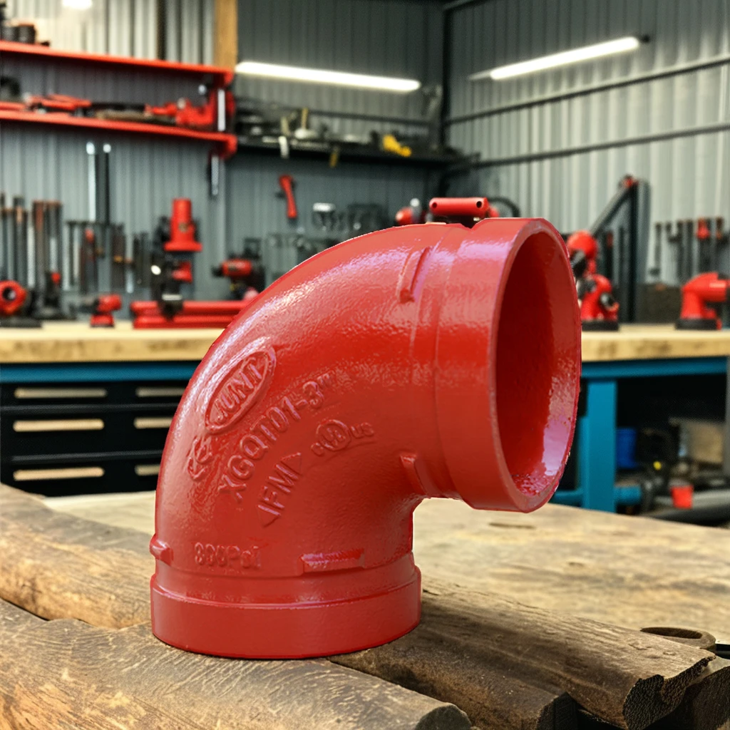 The connection of system pipes shall be connected by grooved connectors or threaded and flanged connections.