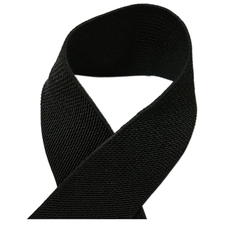 
Factory Hot Selling Custom Premium Black Stripe/Padded Polyester PP Nylon Ribbon Webbing For Bag Strap Seat Belt Pet Collar 