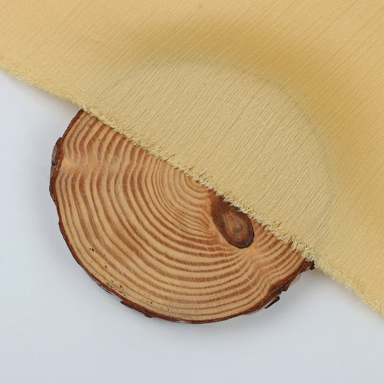 Polyester Charmeuse Wrinkle Crinkle Crepe Glazed Pleated Two Way Stretch Glossy Silk Satin Fabric