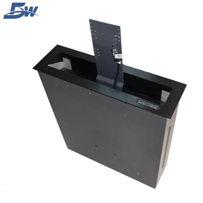 BW-LU19 Motorized Pop Up Desk Lifting Mechanism For LCD Monitor Screen In Audiovisual Conference System