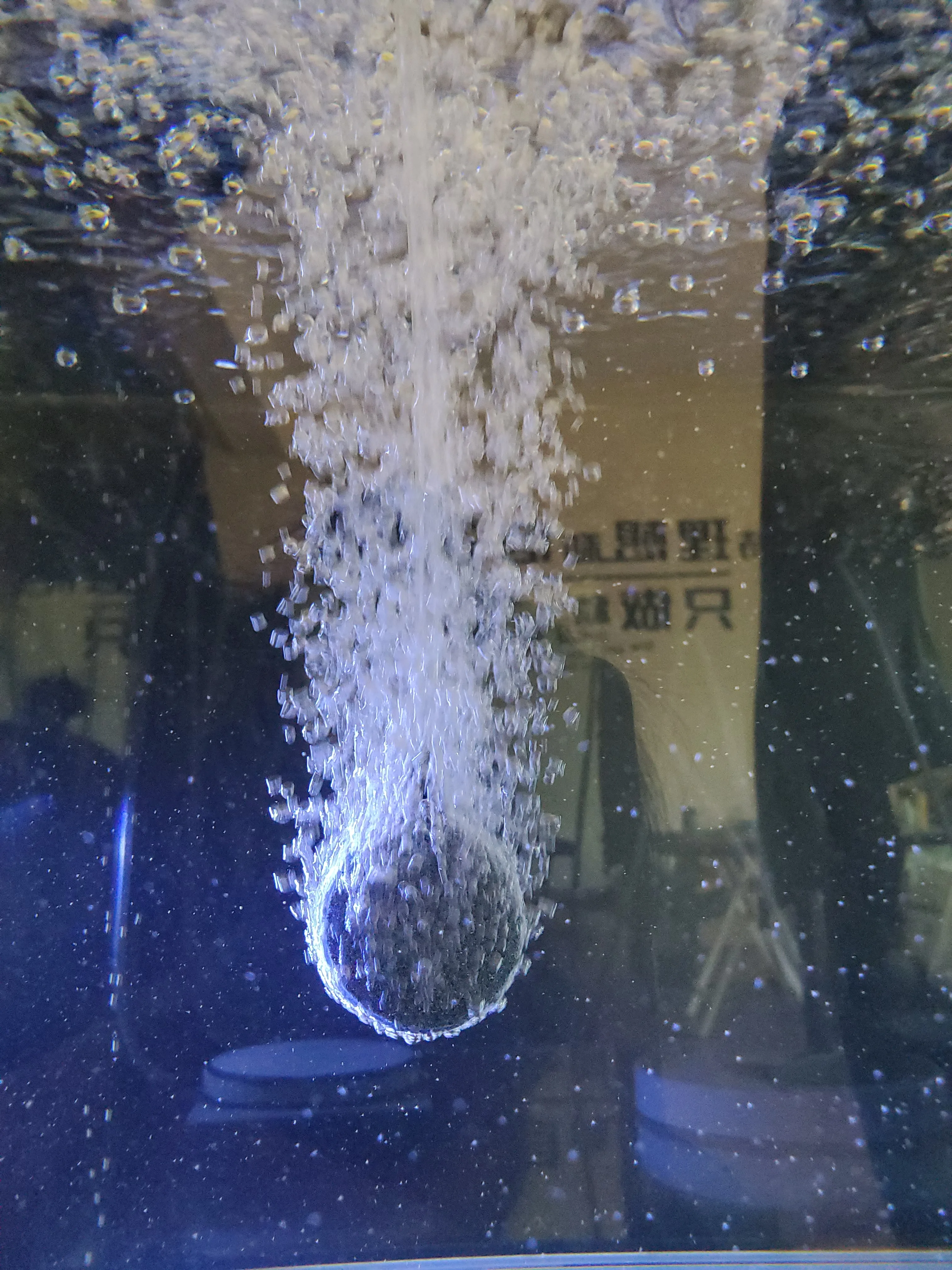 STOCK ---  30mm Spherical sintered bubble stone seafood pond air stone for aquaculture