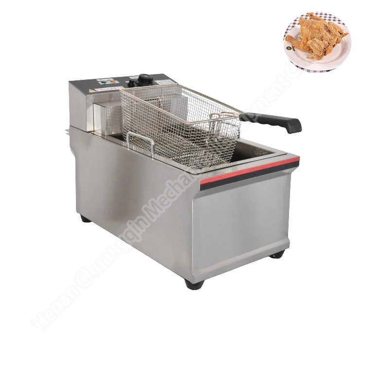 New design industrial Commercial Kitchen Equipment table Top Electric Fryer