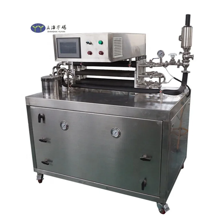 
UHT ultra-high temperature tube sterilizer machine juice sterilization machine Lab mini UHT machine for liquid sterilization 