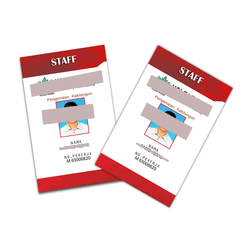 Customized Size Or Cr80 Size Printable PVC Plastic Card Sheet PVC Plastic Printable ID Cards
