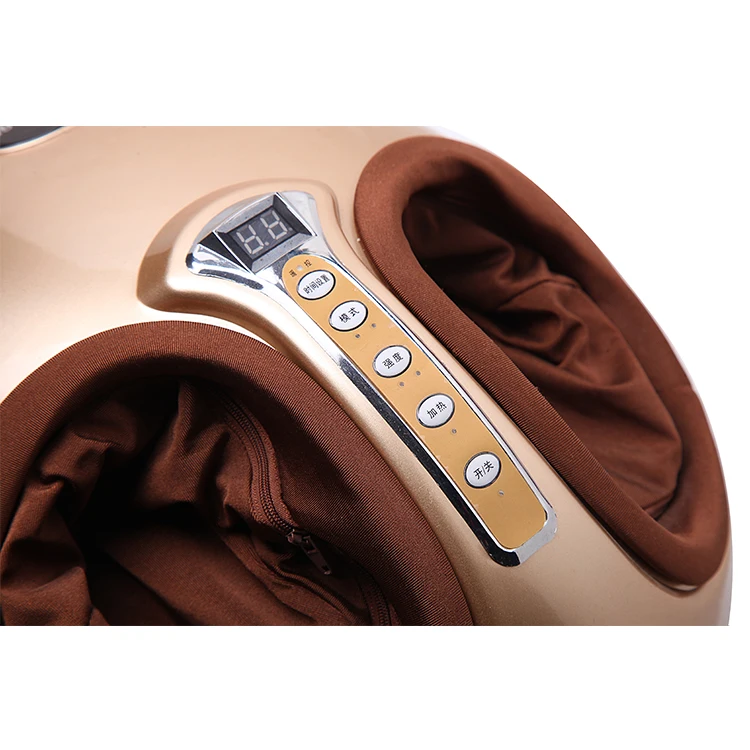 Honorable Golden Vibrating Leg And Foot Calf Massage Machine For Health Care