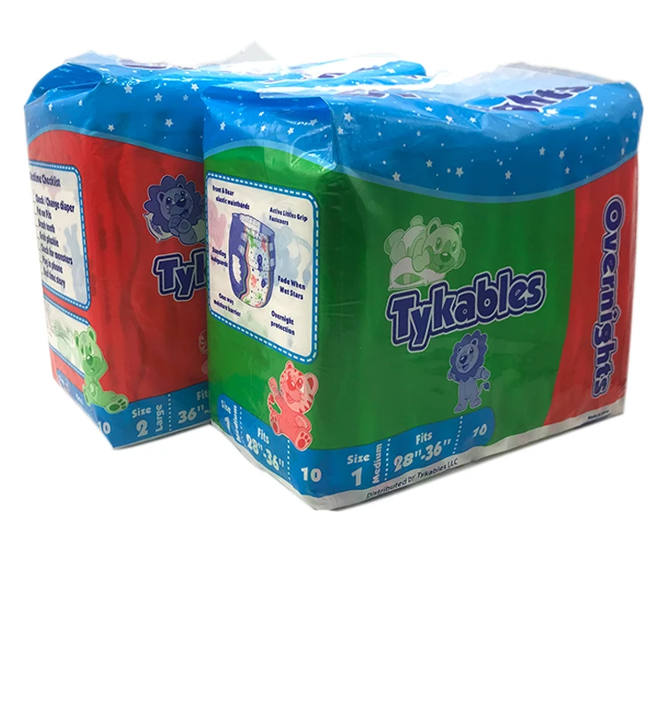 New Arrival Disposable Printed Adult Diapers ABDL Cheap Diapers High Absorbent Can Customized