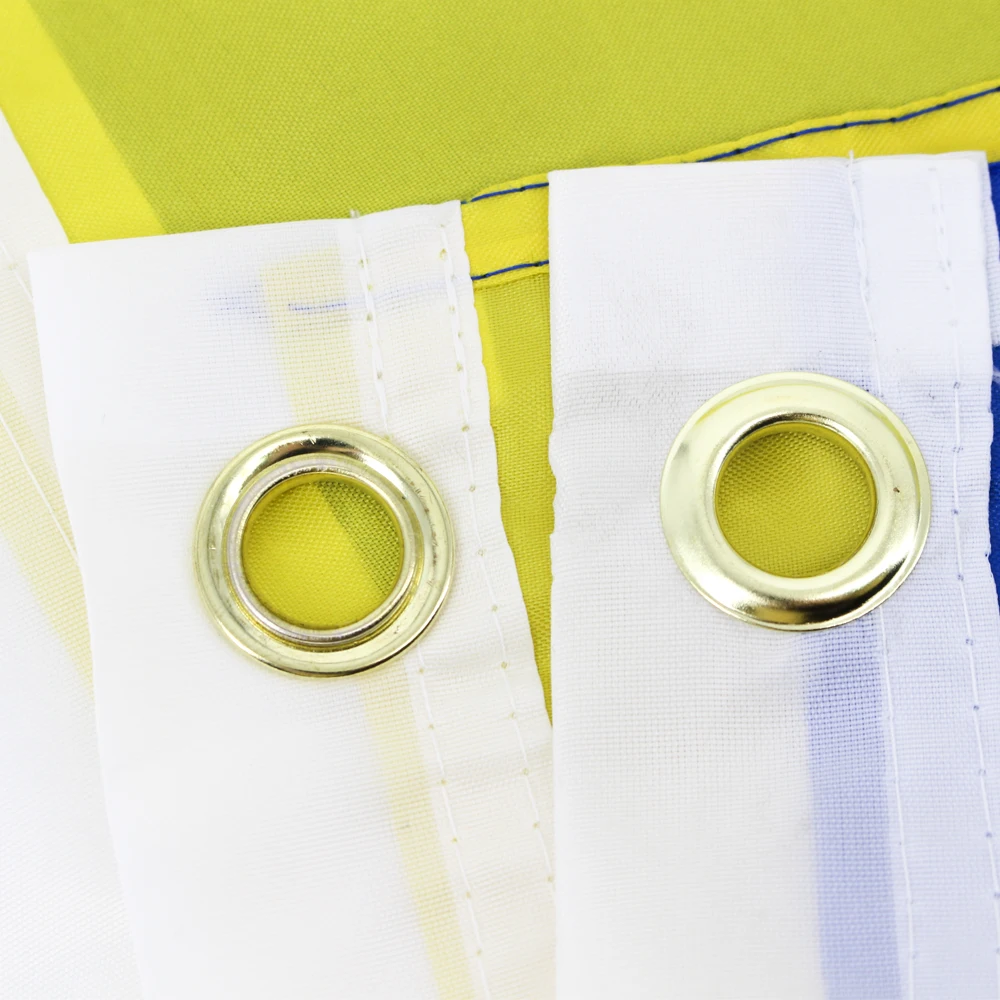 NUOXIN оптовая продажа по индивидуальному заказу Полиэстеровые ручные украинские развевающиеся флаги
