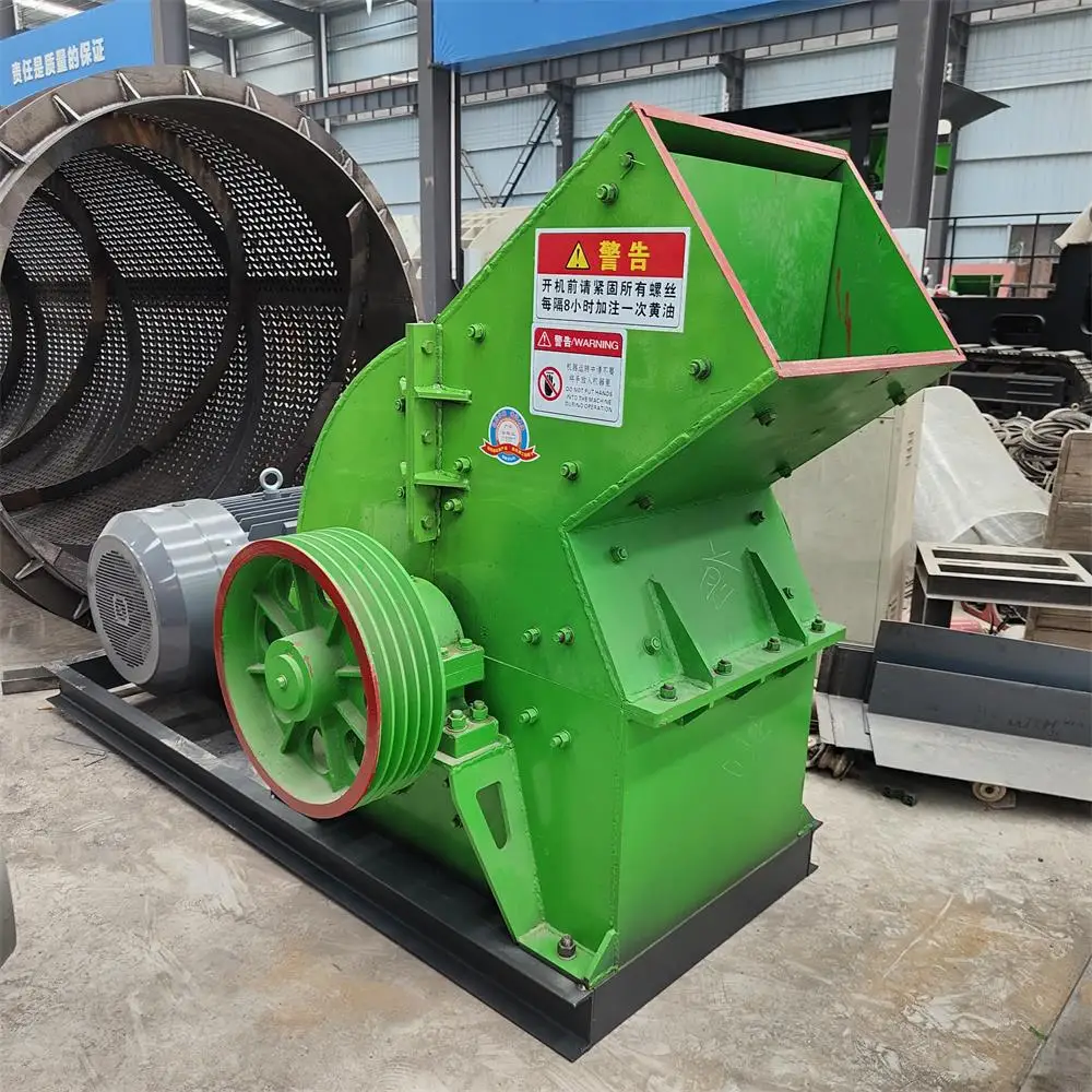 Capacity20tonsper Hour600x600hammer Crusher Hammer Crusher With Conveyor Diesel Hammer Crusher
