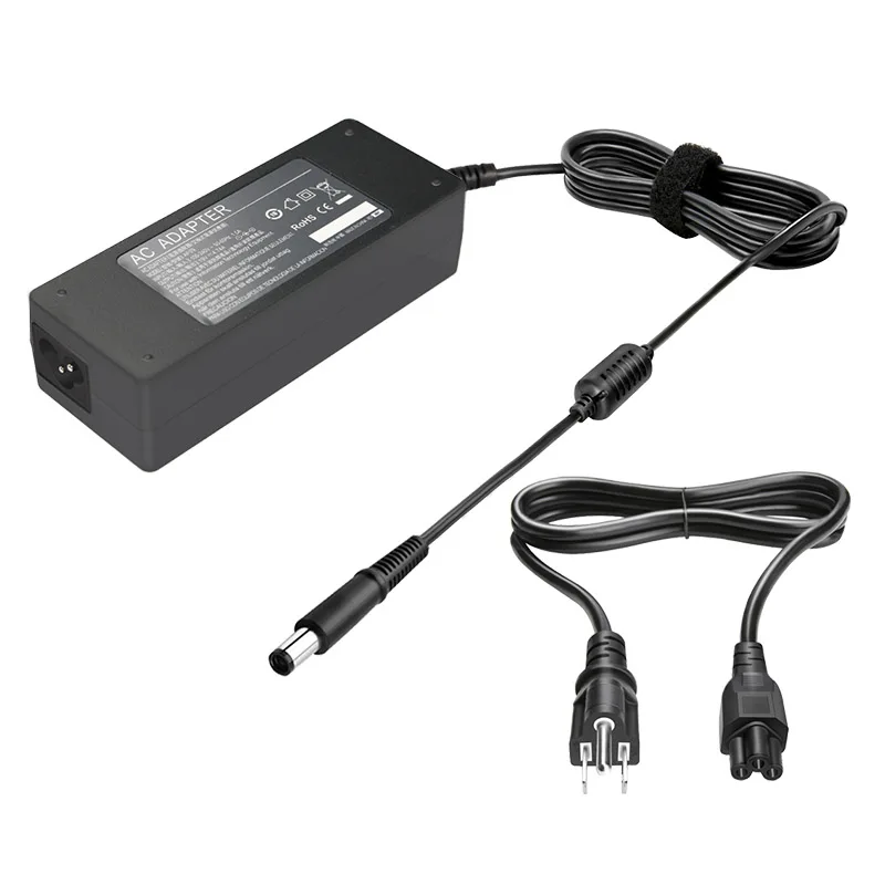 laptop ac adapter for 90W 19.5V/4.62A 7.4*5.0mm with pin inside power cord