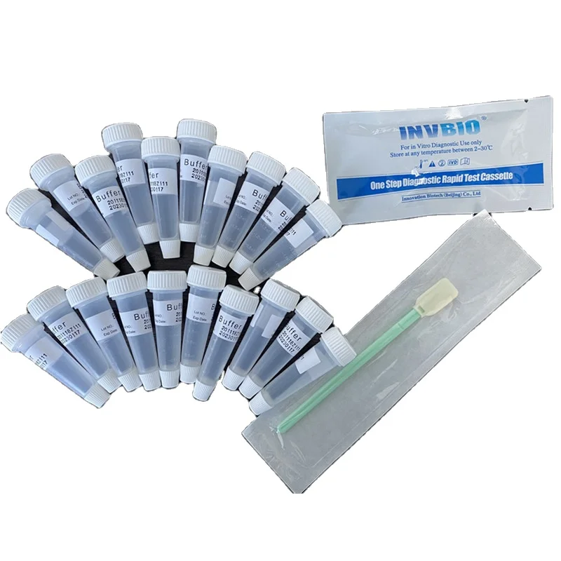 IgM IgG antibody whole blood and antigen swab rapid test card HIV Rapid Testing  Card Kit
