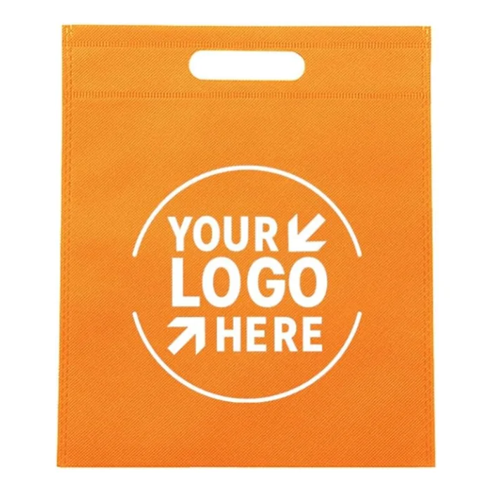 Eco Friendly Biodegradable Custom Die Cut Bag Polypropylene Die Cut Bag Non Woven Die Cut Bag Non Woven Fabric Shopping Packing