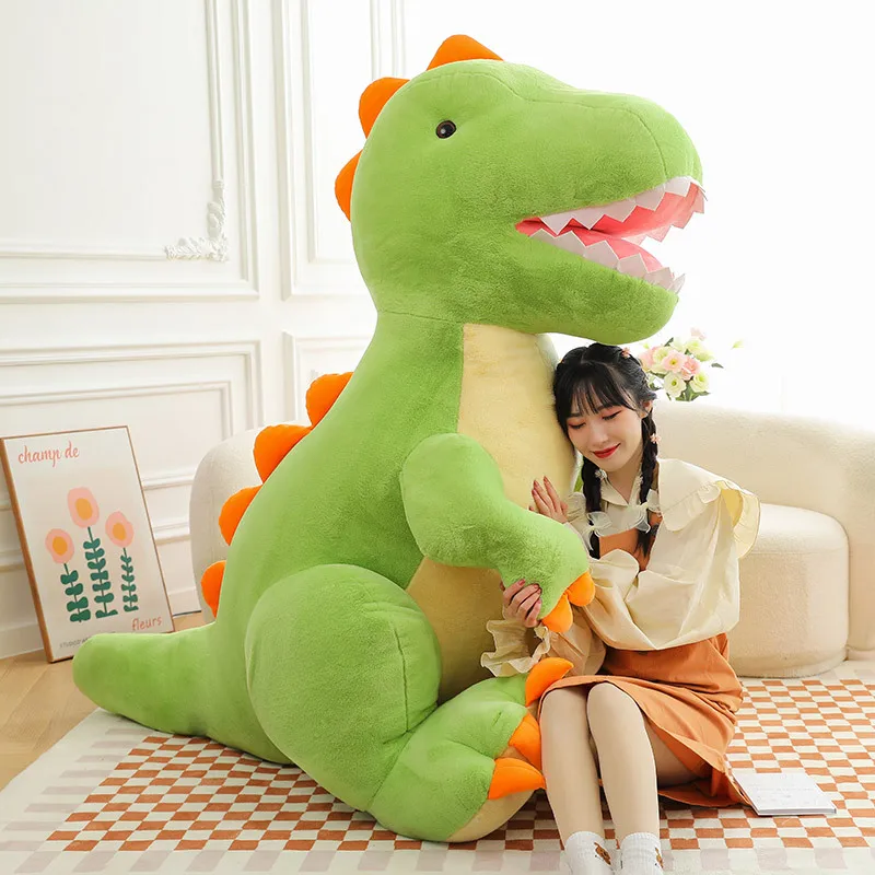 Super Soft Giant Dinosaur Plush Toy Big Green Pterosaurs Dragon Peluche New Design Baby Doll Gift for Children