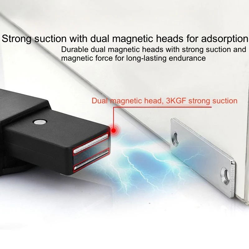 Furniture Plastic Rebound Magnetic Cabinet Push Open System Press Door Catches