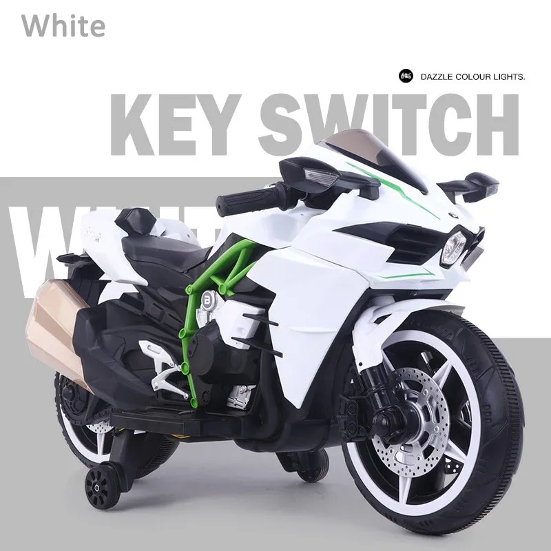 JXB Children Motorcycle 3 Wheel Baby Electric With Battery For Kids 12 Years Old