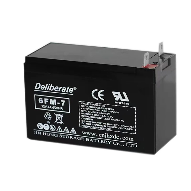 12v7AH Solar energy Energy storage battery portable energy storage battery For lighting
