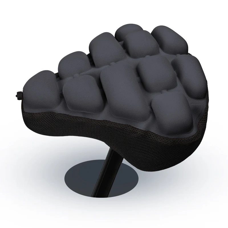 Mountain Cycling Bike Seat Comfortable Wide Bicycle Saddle excellent  Quality  Inflatable Airbag Bike seat Cushion