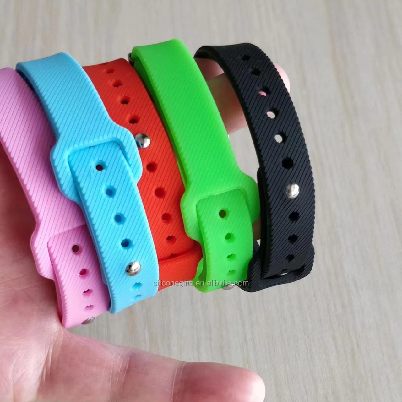 hotselling neoprene id bracelets