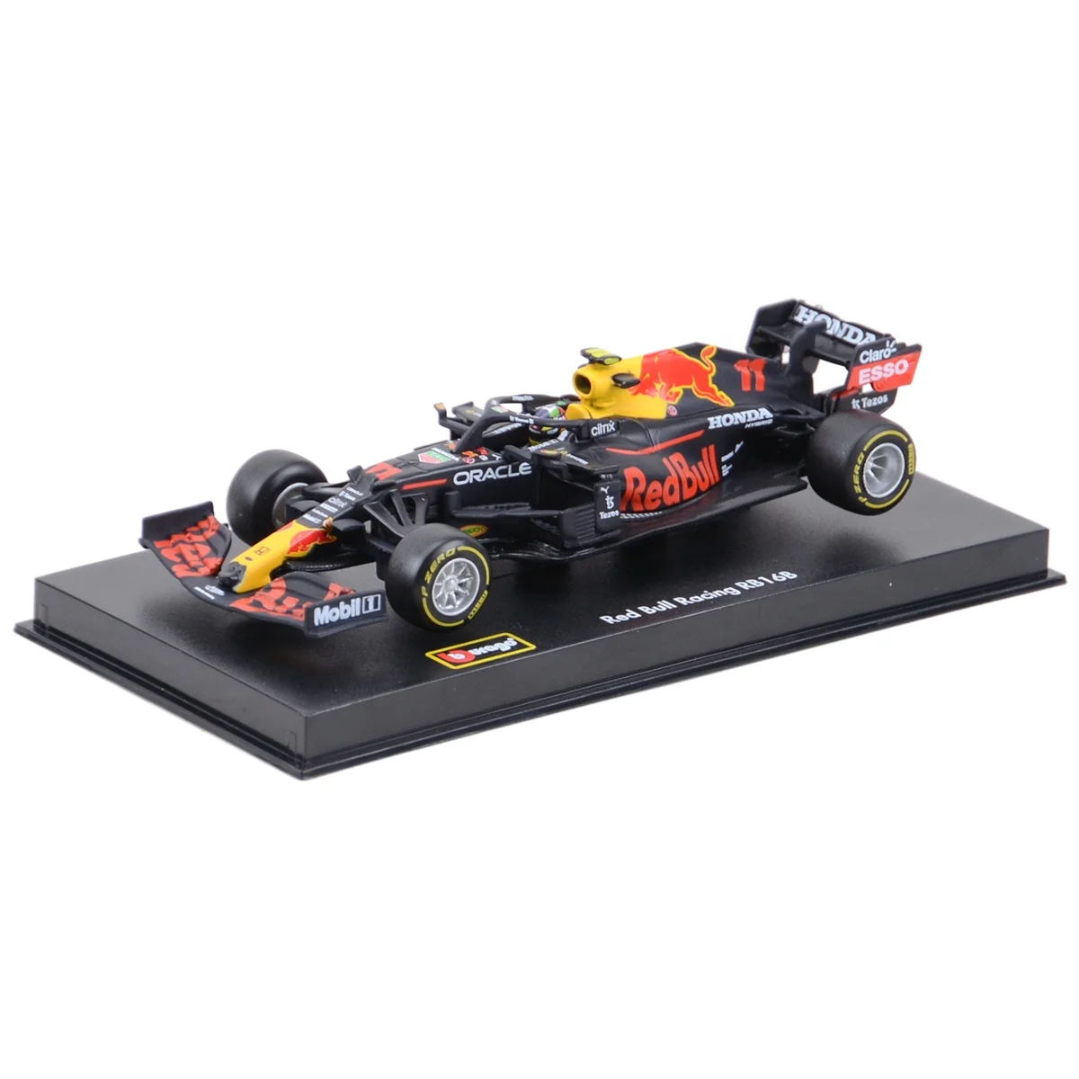 1:43 Bburago Для RedBull 2021 F1 RB16B гоночная формула один литая под давлением Коллекционная модель автомобиля игрушки акриловая коробка