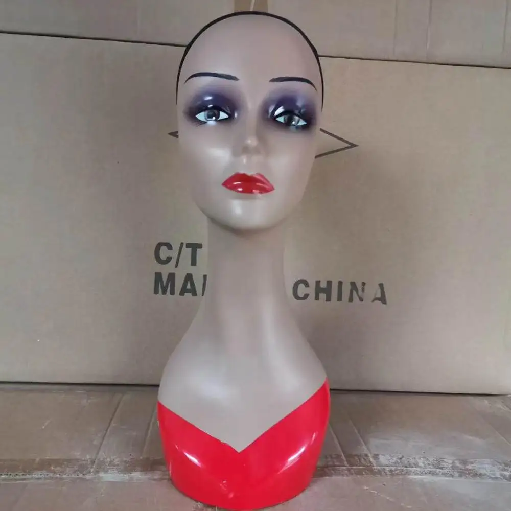 Wholesale African American Female Wig Stand Mannequin Head