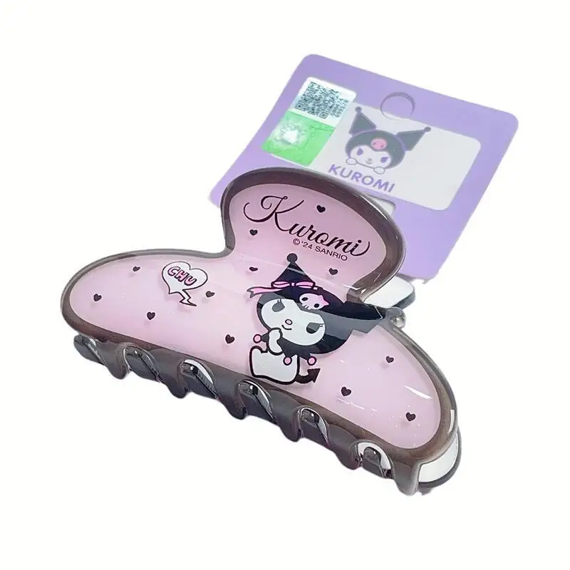 High Quality Cartoon Hair Claw Clip Cinnamoroll My Melody Stylish Barrette For Women