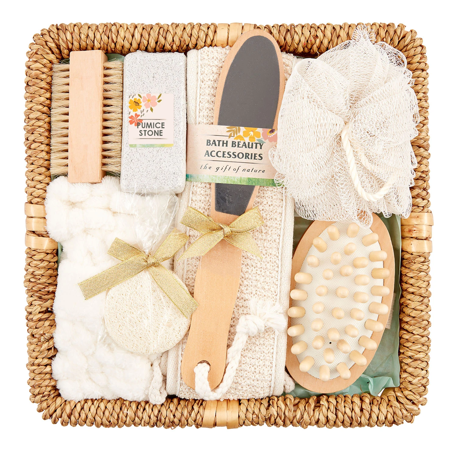 Набор аксессуаров для ванной, классическая коробка, подарочный набор для спа-ванны