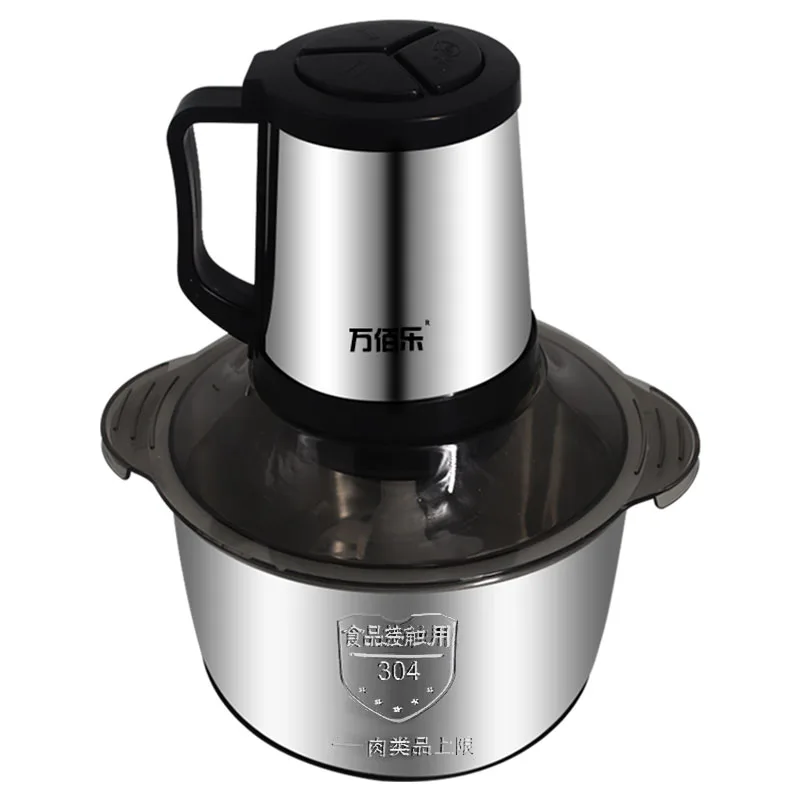 5L all-steel meat grinder factory direct supply cheap selling dumpling stuffing machine multifunctional garlic mincing machine