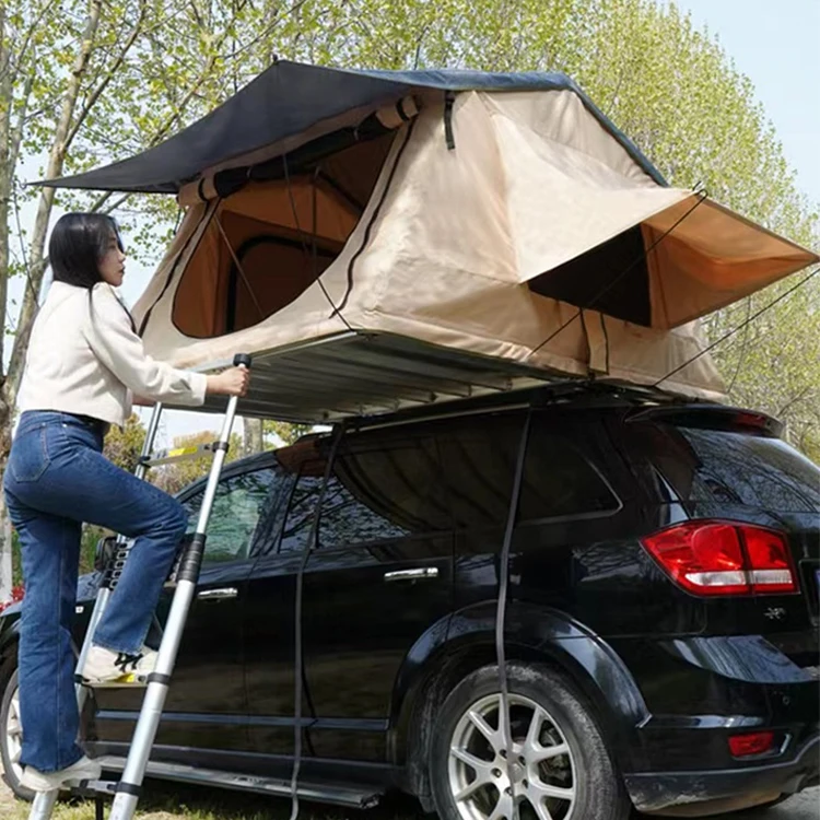 Super Quality camping soft shell roof top tent