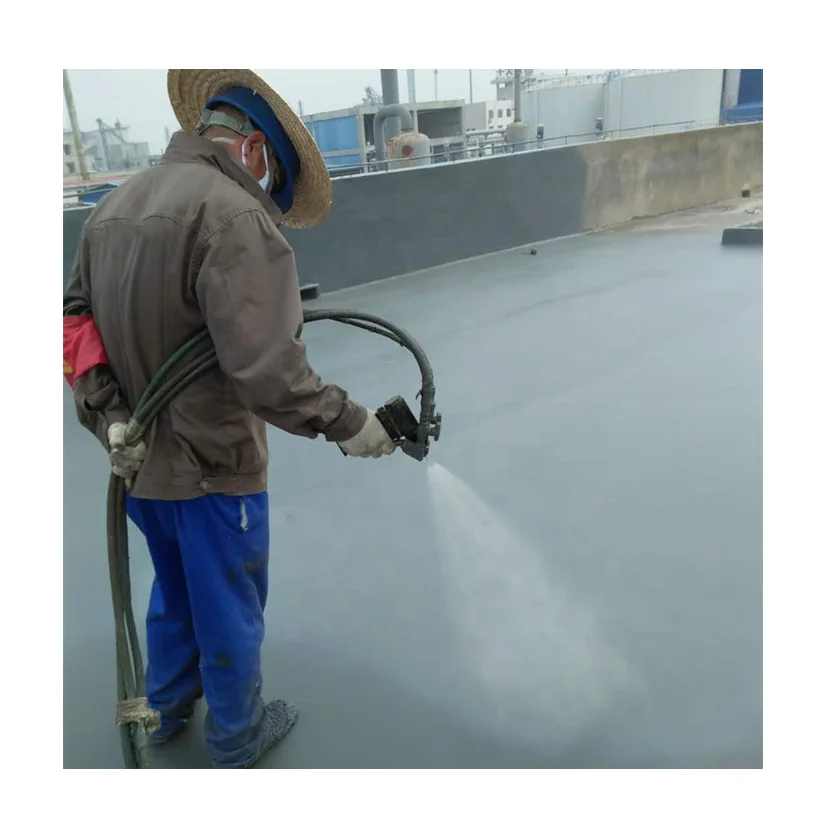 Customized Color Roller Brush Application Polyurea Waterproof Coatings