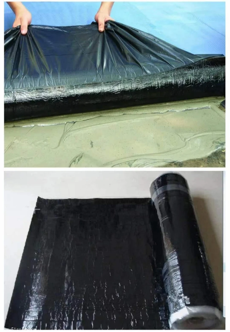 Hot product Hot selling 1.5mm Waterproofing Self-Adhering Polymer Modified Bituminous Sheet Materials for Roofing Under layment