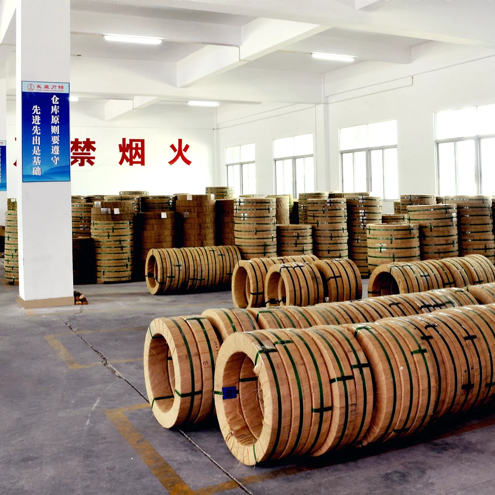 CNC Freauency Sponge Cutting Band Knife Blade For cloth cutting blade band saw blade knife