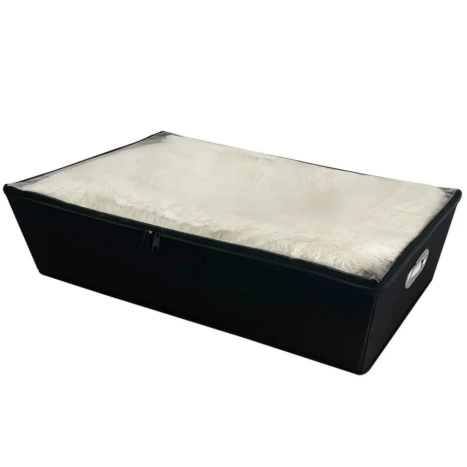 Hot Selling Series Large Space Storage Black Storage Box With High Quality Transparent Pvc