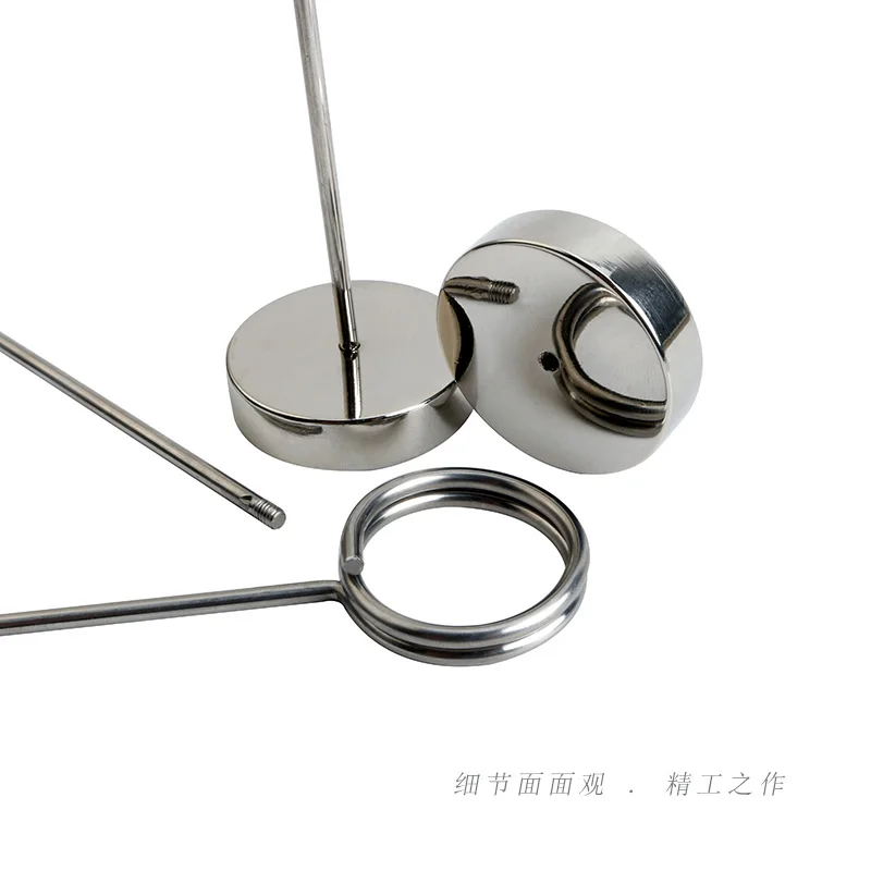 YS3003 High Quality Durable Circle Place Number Menu Card Clips Metal Table Number Holder