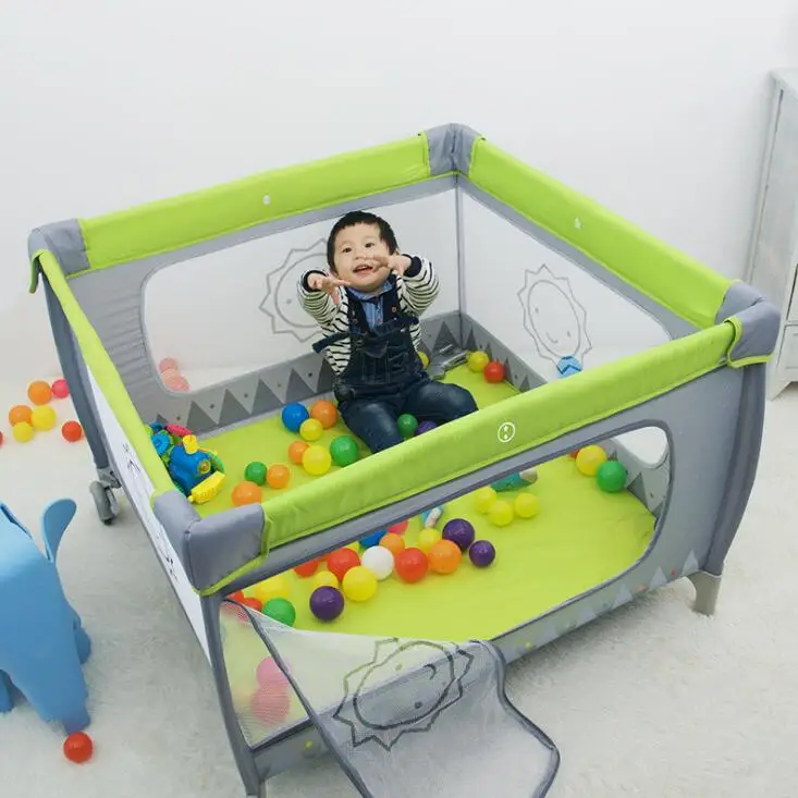 
Luxury Baby Cot fence Toys Portable Play Pen Baby 