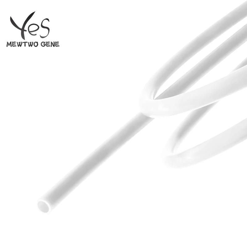 PTFE 2*3 2*4 3*4 4*6mm Transparent Clear  Black White High Temperature Resistance PTFE Tube for 3d Printer