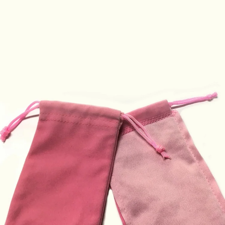 8x28 см индивидуальный мягкий длинный бархатный пакет с Кулиской