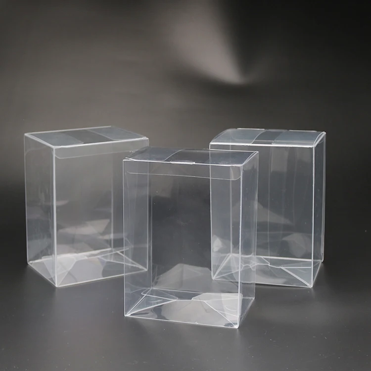 Wholesale Customized Clear PVC Box Printed Acetate Box Transparent PVC Transparent Gift Box Folding Packaging