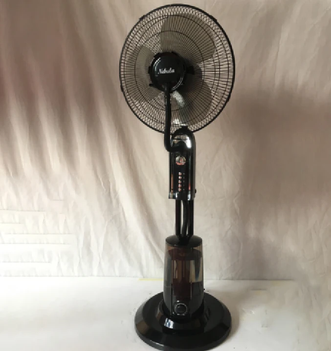 16 Inch Ultrasonic Humidifier, Standing Water Spray 8 Hours Timer Atomizer Mist Fan Floor standing fans